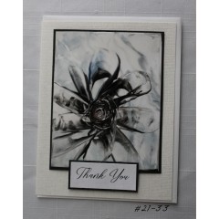 Encaustic Elements Thank You Card #21-33